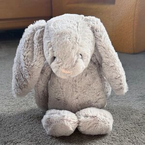 Jellycat Soft Gray Bunny Plush